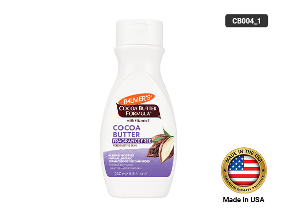 Palmers Cocoa Butter Fragrance Free Body Lotion 250ml